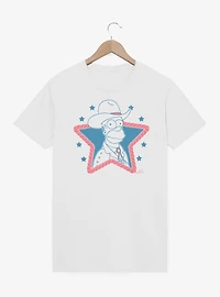The Simpsons Western Star Homer T-Shirt
