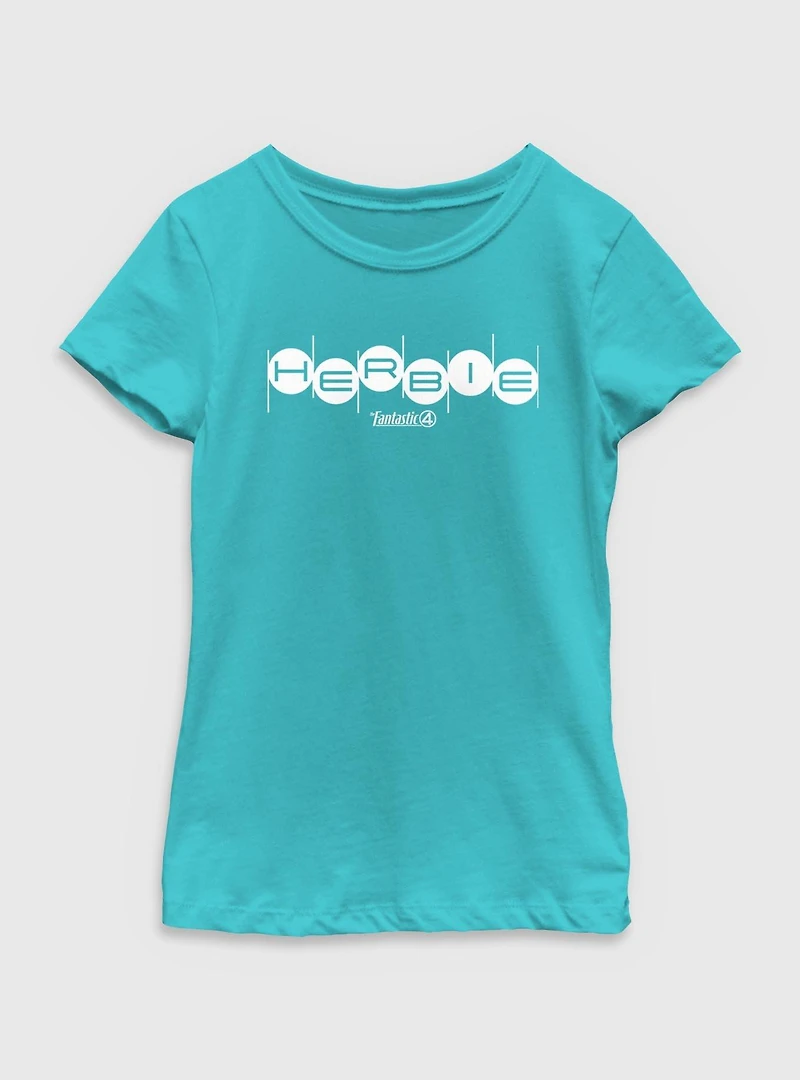 Marvel The Fantastic Four: First Steps Herbie Youth Girls T-Shirt