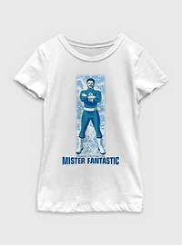 Marvel The Fantastic Four: First Steps Mister Reed Richards Youth Girls T-Shirt