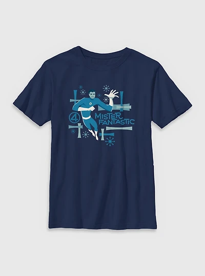 Marvel The Fantastic Four: First Steps Mister Vintage Youth T-Shirt