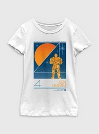 Marvel The Fantastic Four: First Steps Future Foundation Ben Grimm Youth Girls T-Shirt