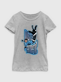 Marvel The Fantastic Four: First Steps Mister Elastic Power Youth Girls T-Shirt