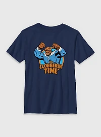 Marvel The Fantastic Four: First Steps Thing It's Clobberin' Time Youth T-Shirt