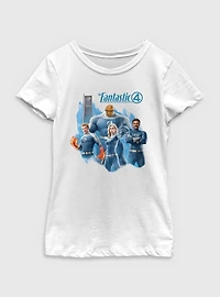 Marvel The Fantastic Four: First Steps Family Youth Girls T-Shirt