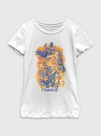 Marvel The Fantastic Four: First Steps Poster Youth Girls T-Shirt