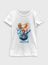 Marvel The Fantastic Four: First Steps Family Youth Girls T-Shirt