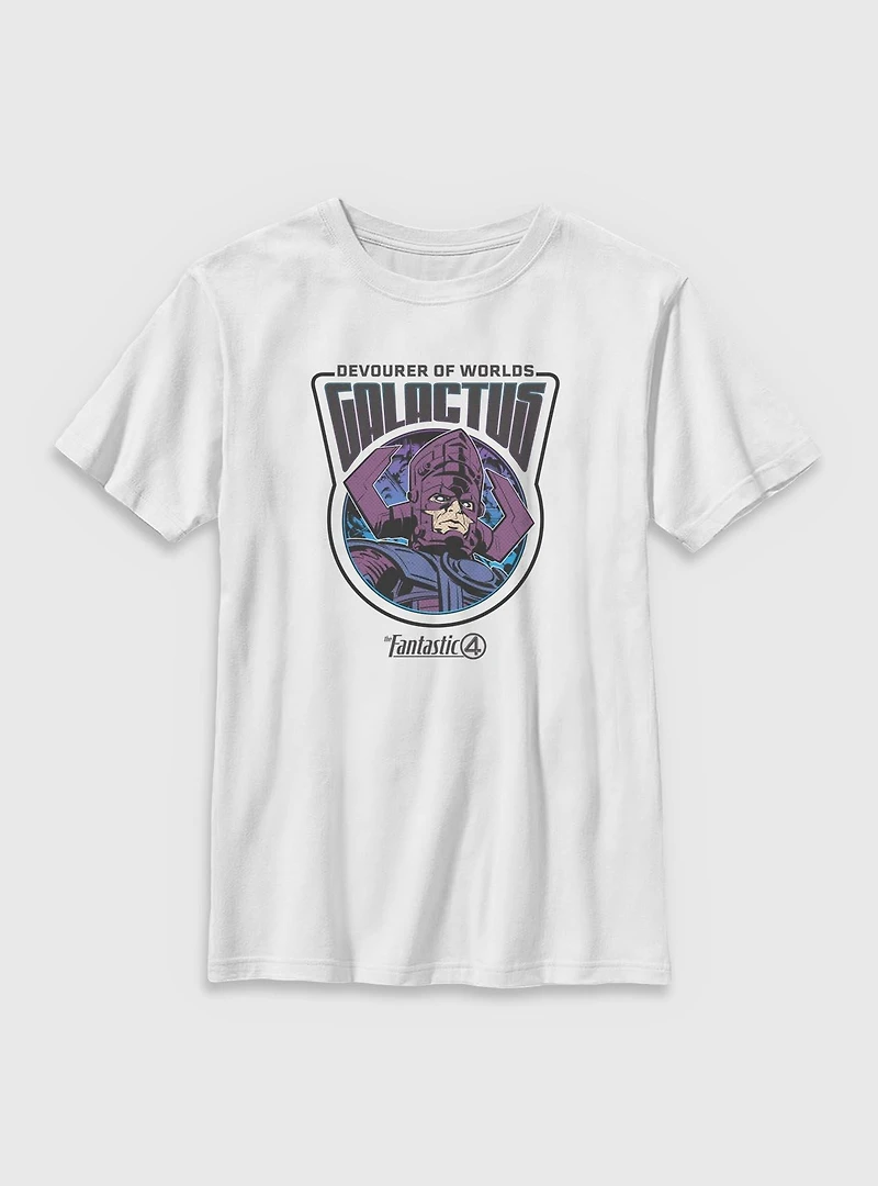 Marvel The Fantastic Four: First Steps Galactus Devourer Of Worlds Youth T-Shirt