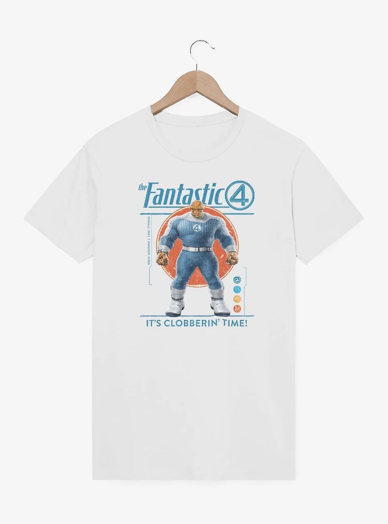Marvel The Fantastic Four: First Steps It's Clobberin' Time Ben Grimm Thing T-Shirt