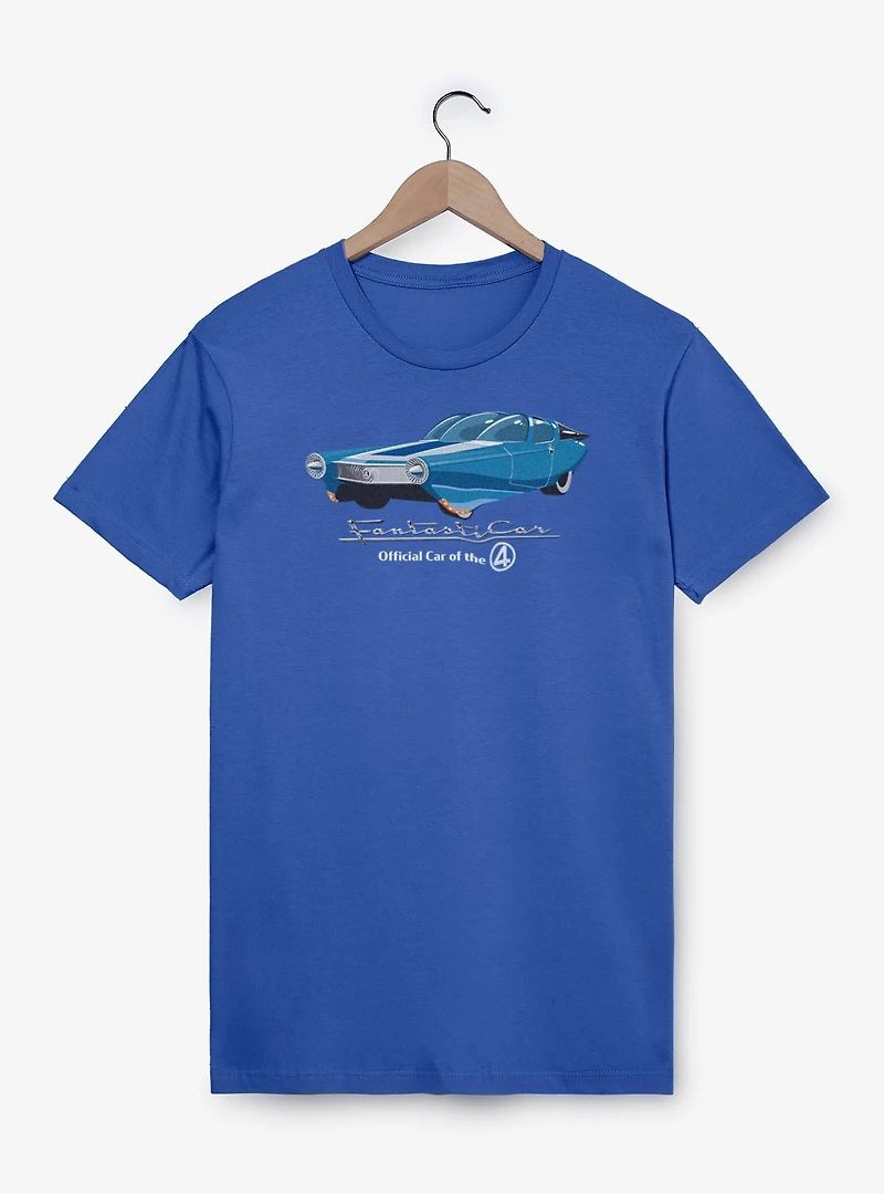 Marvel The Fantastic Four: First Steps Official Car Fantasticar T-Shirt