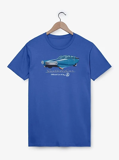 Marvel The Fantastic Four: First Steps Official Car Fantasticar T-Shirt