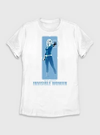 Marvel The Fantastic Four: First Steps Invisible Woman Sue Storm Womens T-Shirt