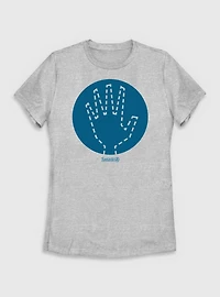 Marvel The Fantastic Four: First Steps Invisible Woman Icon Womens T-Shirt