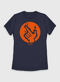 Marvel The Fantastic Four: First Steps Human Torch Icon Womens T-Shirt
