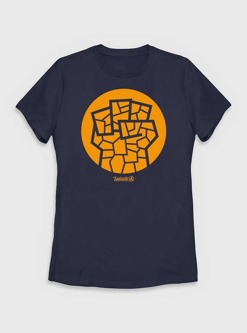 Marvel The Fantastic Four: First Steps Thing Icon Womens T-Shirt