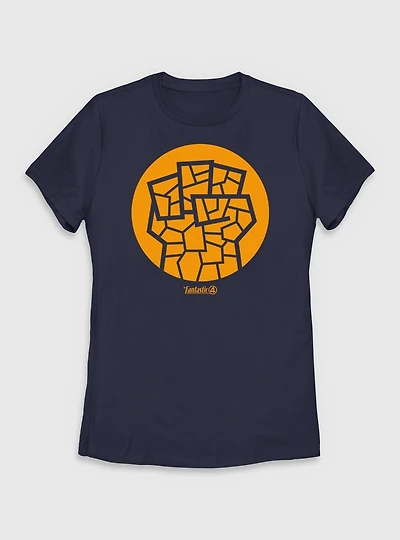 Marvel The Fantastic Four: First Steps Thing Icon Womens T-Shirt