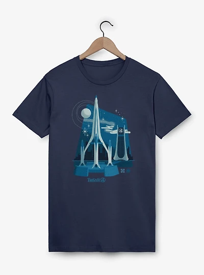 Marvel The Fantastic Four: First Steps Ready For Launch T-Shirt