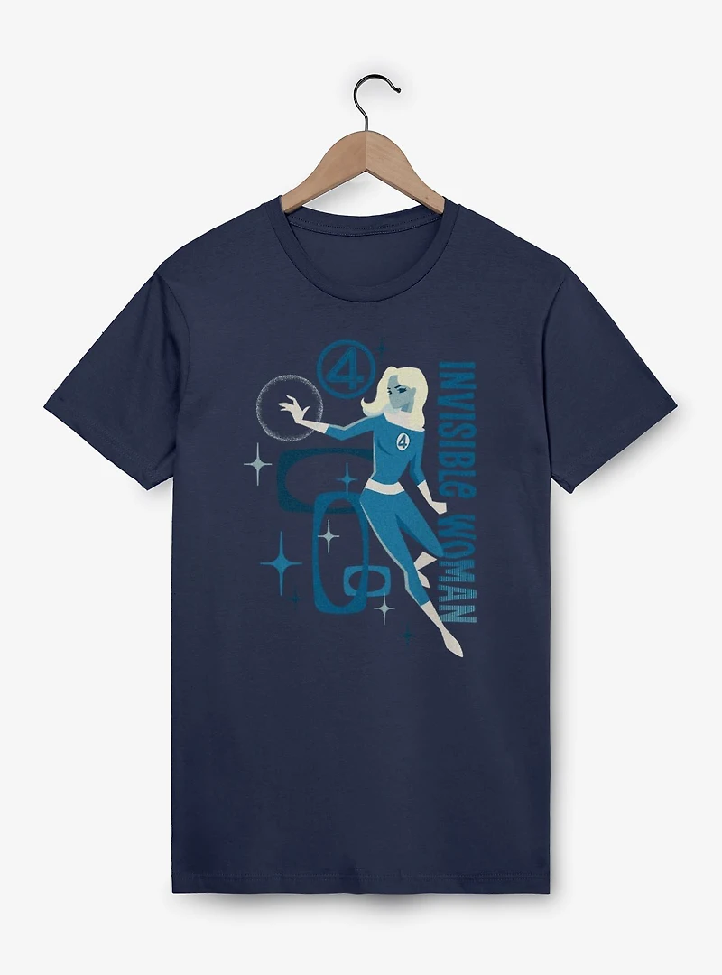 Marvel The Fantastic Four: First Steps Invisible Woman Vintage T-Shirt