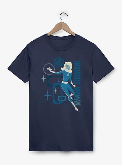 Marvel The Fantastic Four: First Steps Invisible Woman Vintage T-Shirt