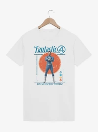 Marvel The Fantastic Four: First Steps Solve Everything Reed Richards Mister T-Shirt
