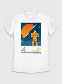 Marvel The Fantastic Four: First Steps Future Foundation Ben Grimm Womens T-Shirt