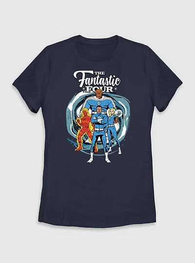 Marvel The Fantastic Four: First Steps Power Pose Womens T-Shirt