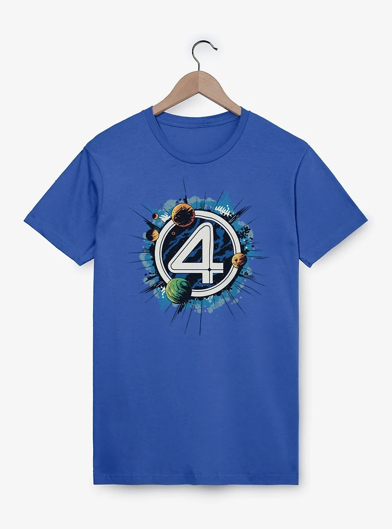 Marvel The Fantastic Four: First Steps Planets Logo T-Shirt