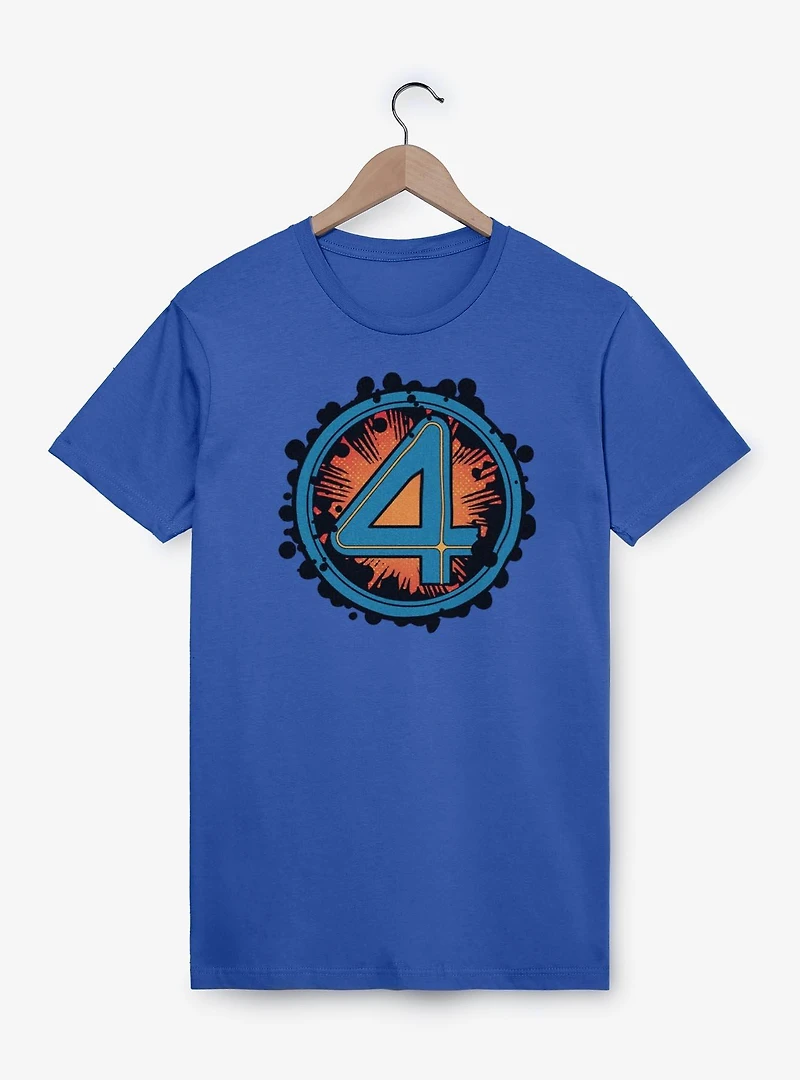 Marvel The Fantastic Four: First Steps Explosion Logo T-Shirt