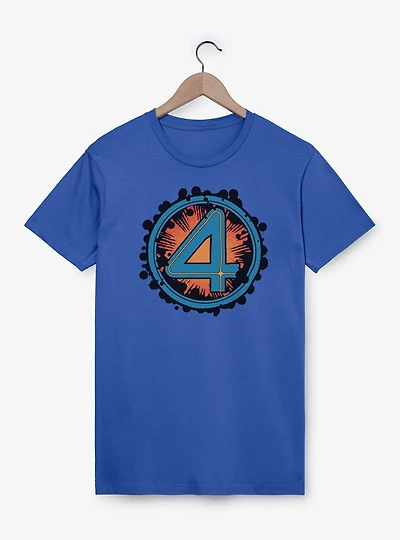 Marvel The Fantastic Four: First Steps Explosion Logo T-Shirt