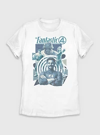 Marvel The Fantastic Four: First Steps Greatest Heroes Womens T-Shirt