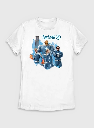 Marvel The Fantastic Four: First Steps Family Womens T-Shirt