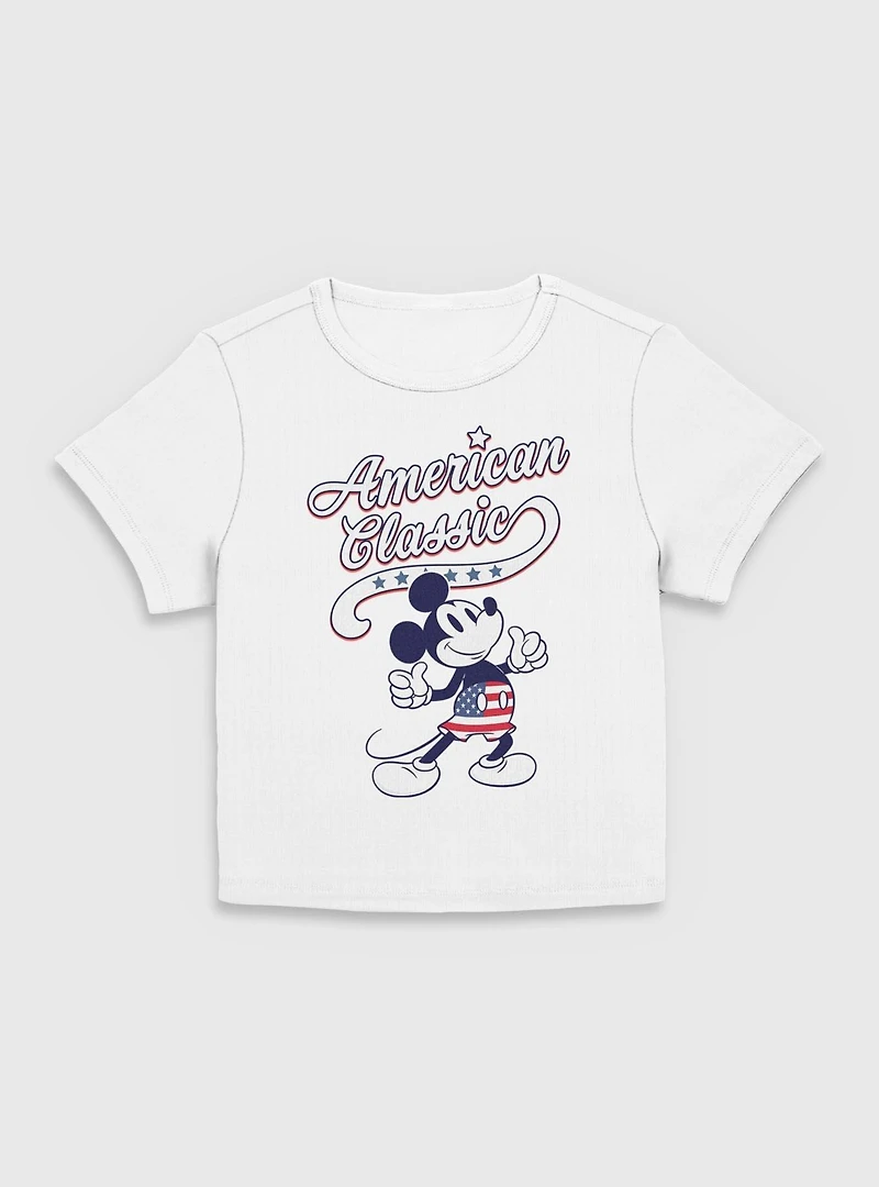 Disney Mickey Mouse American Classic Women Baby T-Shirt