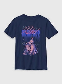 Star Wars Rebel Princess Stars Youth T-Shirt