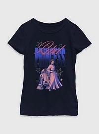 Star Wars Rebel Princess Stars Youth Girls T-Shirt