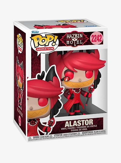 Funko Pop! Animation Hazbin Hotel Alastor Vinyl Figure