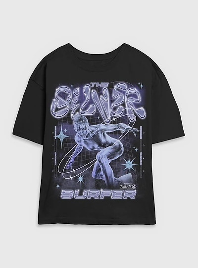 Marvel The Fantastic Four: First Steps Silver Surfer Womens Skimmer T-Shirt BoxLunch Exclusive