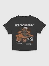 Marvel The Fantastic Four: First Steps Grunge Thing It's Clobberin' Time Womens Baby T-Shirt BoxLunch Exclusive