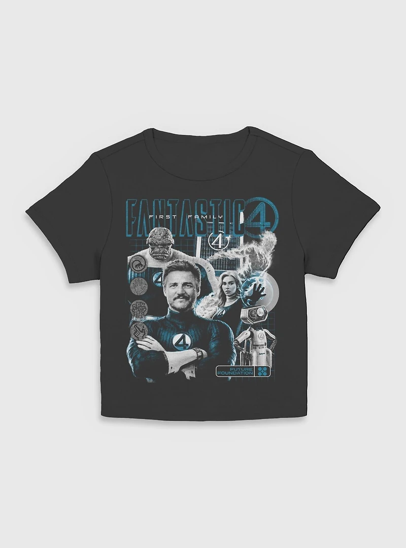 Marvel The Fantastic Four: First Steps Future Foundation Family Womens Baby T-Shirt BoxLunch Exclusive