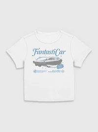 Marvel The Fantastic Four: First Steps Retro Fantasticar Womens Baby T-Shirt BoxLunch Exclusive