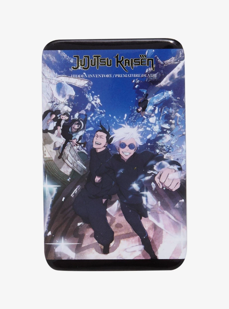 Jujutsu Kaisen Poster Rectangle Button Pin - BoxLunch Exclusive