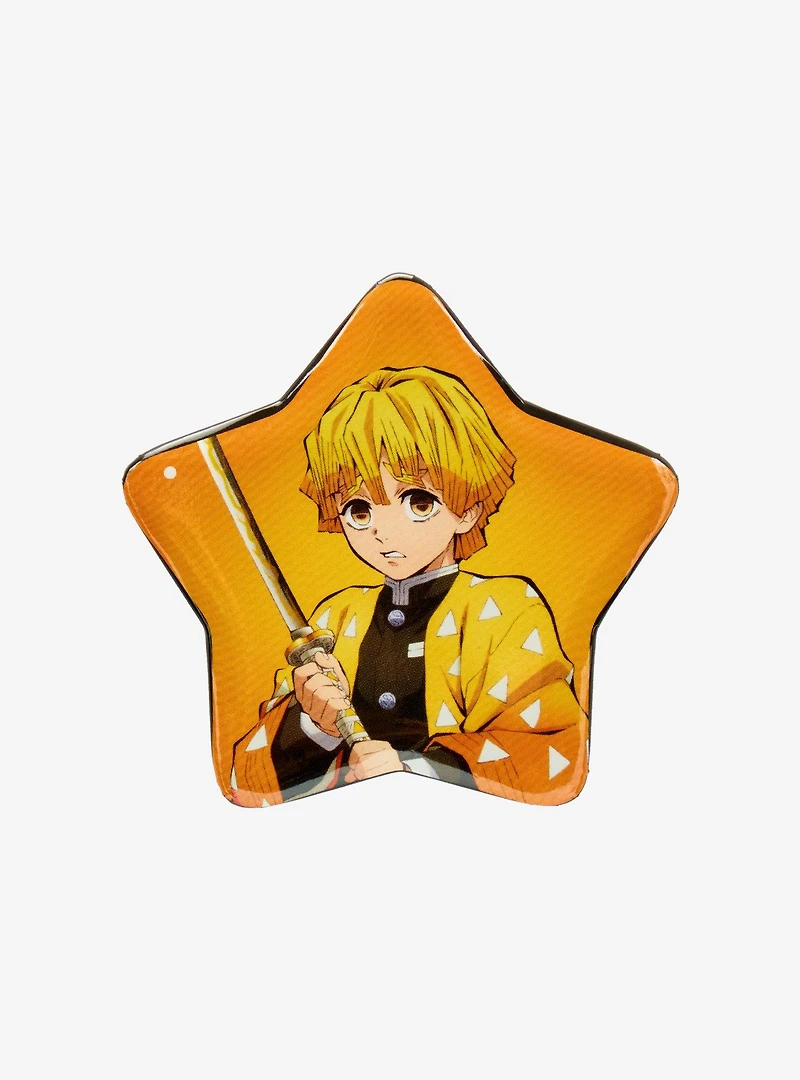Demon Slayer: Kimetsu no Yaiba Zenitsu Star Button Pin - BoxLunch Exclusive