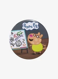 Peppa Pig Pedro Pony Drawing Circle Button Pin - BoxLunch Exclusive