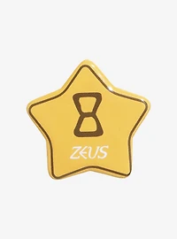 Percy Jackson Zeus Star-Shaped Button Pin