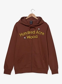 Disney Winnie the Pooh Hundred Acre Wood Zippered Hoodie — BoxLunch Exclusive