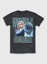 Marvel The Fantastic Four: First Steps Sue Storm Invisible Woman Mineral Wash T-Shirt BoxLunch Exclusive