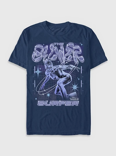 Marvel The Fantastic Four: First Steps Silver Surfer Garment Dye T-Shirt BoxLunch Exclusive