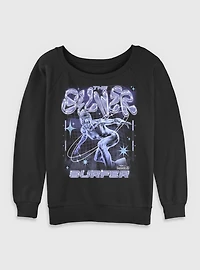 Marvel The Fantastic Four: First Steps Silver Surfer Womens Slouchy Sweatshirt BoxLunch Exclusive