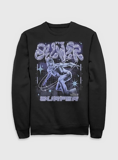 Marvel The Fantastic Four: First Steps Silver Surfer Sweatshirt BoxLunch Exclusive