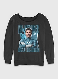 Marvel The Fantastic Four: First Steps Mr. Reed Richards Womens Slouchy Sweatshirt BoxLunch Exclusive