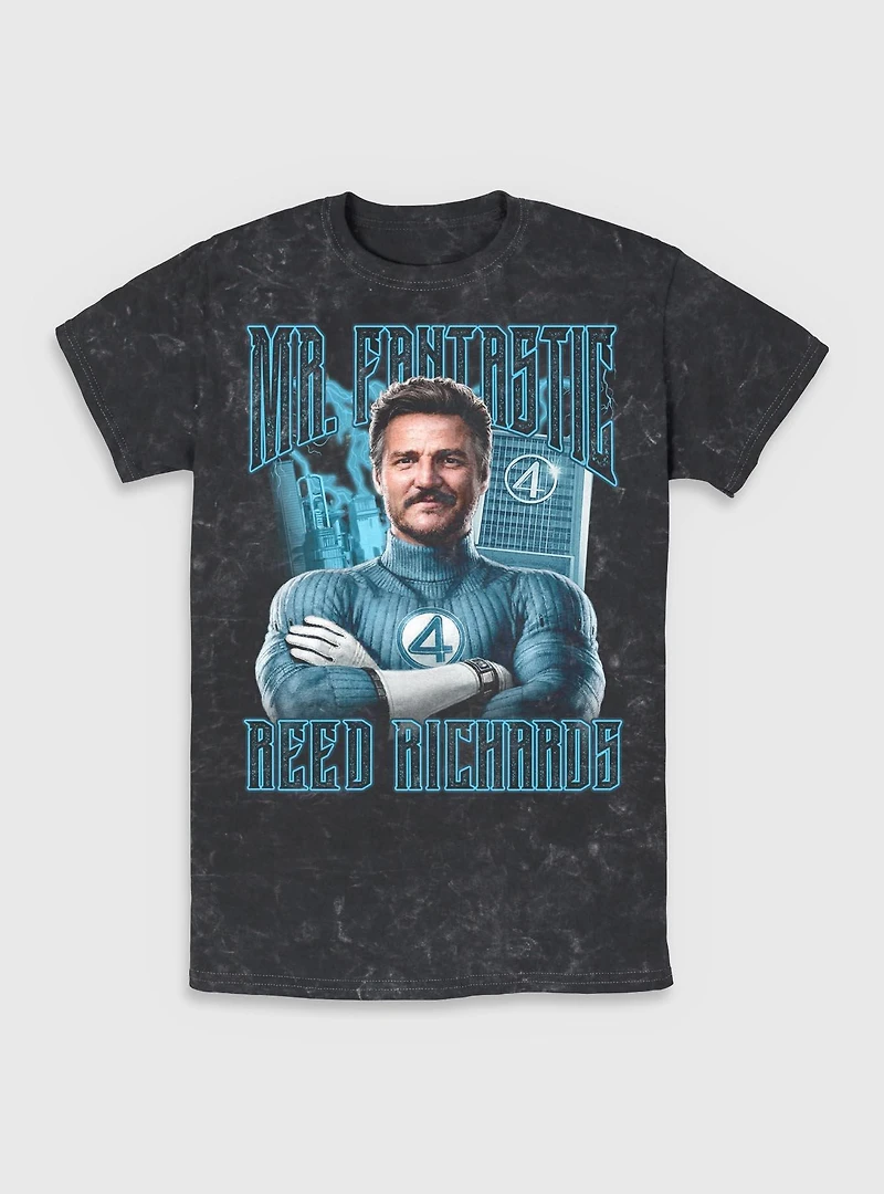 Marvel The Fantastic Four: First Steps Mr. Reed Richards Mineral Wash T-Shirt BoxLunch Exclusive