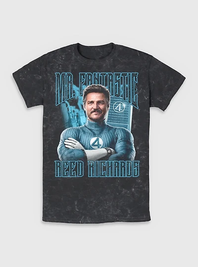 Marvel The Fantastic Four: First Steps Mr. Reed Richards Mineral Wash T-Shirt BoxLunch Exclusive